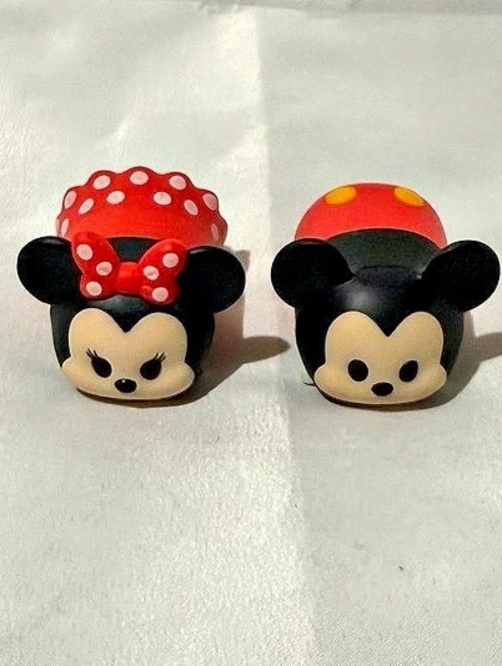 Disney Tsum Tsum Vinyl Stackable Mickey and Minnie Mouse
